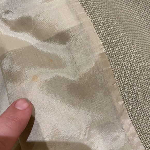 Vintage Italian Shawl Collar Tweed Blazer Size 10 - Picture 14 of 16